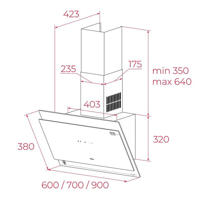TEKA Van Gogh DVT 68660 TOS VG hood, Designer series