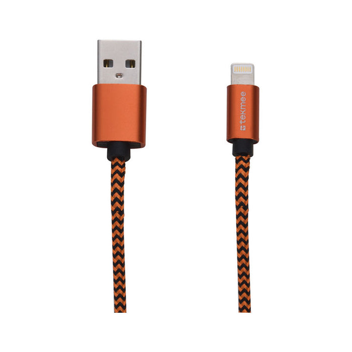 CABLE USB A TO LIGHTNING 1 M 1.7A TEKMEE