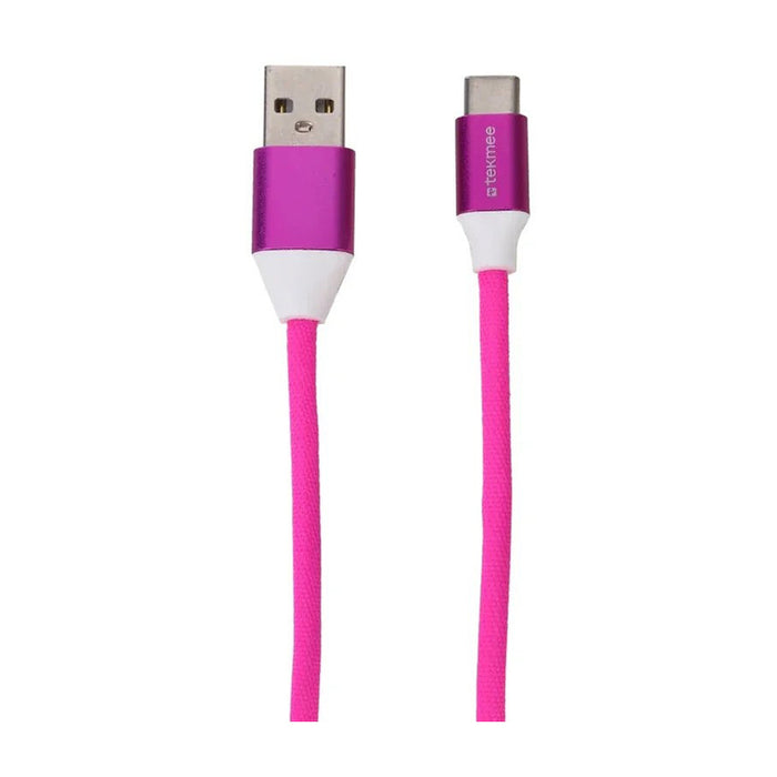 CABLE USB TYPE-C 2A 1M RAINBOW TEKMEE LAVER TRADE LTD