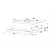 Telescopic hood MAAN Corona 2 Touch 60 315 m3/h Black - Cooker hoodsAGD-OKA<<<Home Appliance - ProductsAGD<<<ActionPL