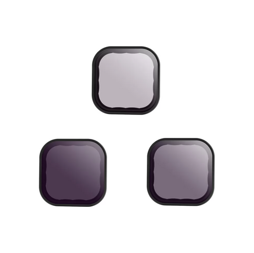 Telesin 8/16/32 ND filter set for GoPro Hero 9 / Hero 10 / Hero 11 / Hero 12 / Mini (GP-FLT-902) - For sports
