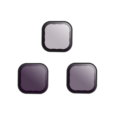 Telesin 8/16/32 ND filter set for GoPro Hero 9 / Hero 10 / Hero 11 / Hero 12 / Mini (GP-FLT-902) - For sports