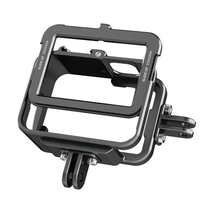 TELESIN Aluminum cage for GoPro Hero 12/11/10/9 +vertical adapter - For sports cameras<<<Accessories<<<Photo