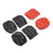 Telesin sticker set for J-Hook mount for sports cameras (GP-BRK-004) - Straps mounts