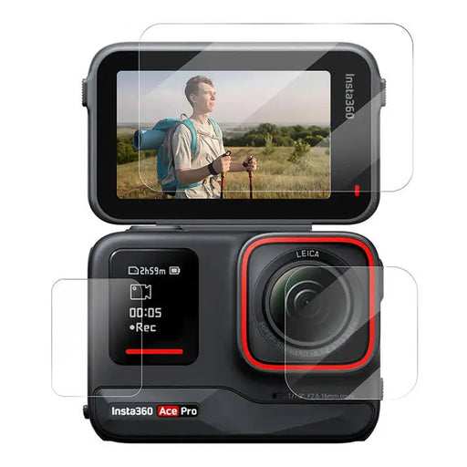 TELESIN tempered glass for Insta360 Ace Pro / Ace camera - For sports cameras<<<Accessories<<<Photo