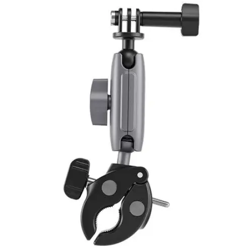 TELESIN Universal Handlebar Tube Clamp Mount for sport cameras (aluminum) - Booms and selfie