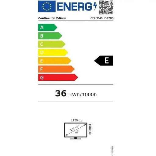 Television Continental Edison CELED40HD22B6 40’’ - Електроника Телевизори<<<Компютри| Електроника<<<BigBuy&&&Телевизори