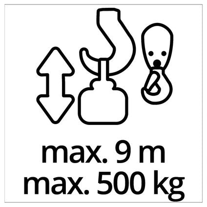 TELFER EINHELL TC-EH 500-18 - Телфери<<<Специални инструменти<<<Инструменти и