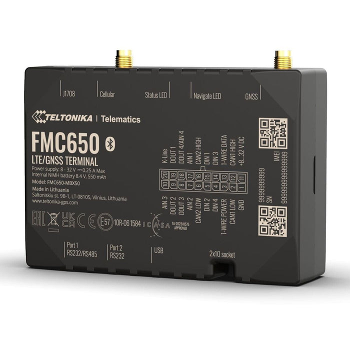 TELTONIKA TELEMATICS FMC650 LTE