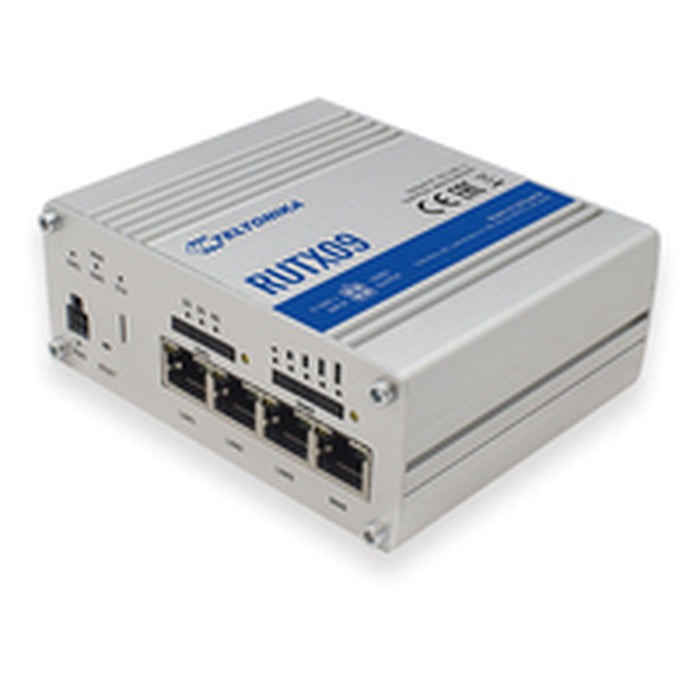 Router Teltonika RUTX09 White Aluminium USB 2.0 RJ45 Ethernet LAN USB x 3 USB x 1 Wi-Fi