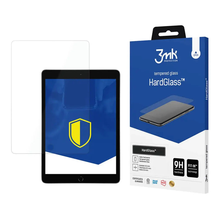 Tempered glass 3mk HardGlass for Apple iPad 10.2’’ 2020 (8th gen.) / iPad 10.2’’ 2021 (9th gen.) - Cell phone tempered