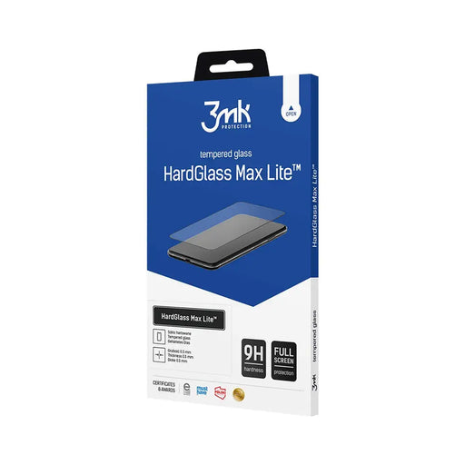 Tempered glass 3mk HardGlass Max Lite Black for Oppo A57 4G - *Kategoria tymczasowa<<<HurtelXML