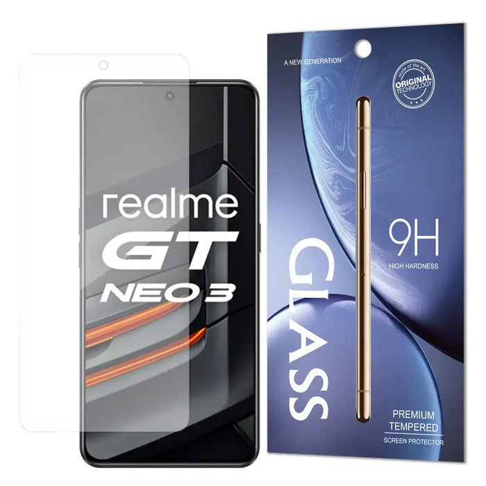 Tempered Glass 9H Tempered Glass Realme GT Neo 3 (packaging - envelope) - Cell phone tempered glass<<<HurtelXML