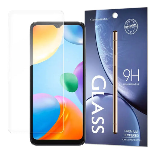 Tempered Glass 9H Screen Protector for Xiaomi Redmi 10C (packaging – envelope) - Cell phone tempered glass<<<HurtelXML