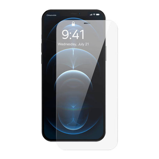 Tempered Glass Baseus 0.4mm Iphone 12 Pro MAX + cleaning kit - For smartphones<<<Tempered glass and screen
