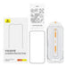 Tempered Glass Baseus Crystalline Anti-Glare iPhone12 ProMax - For smartphones<<<Tempered glass and screen