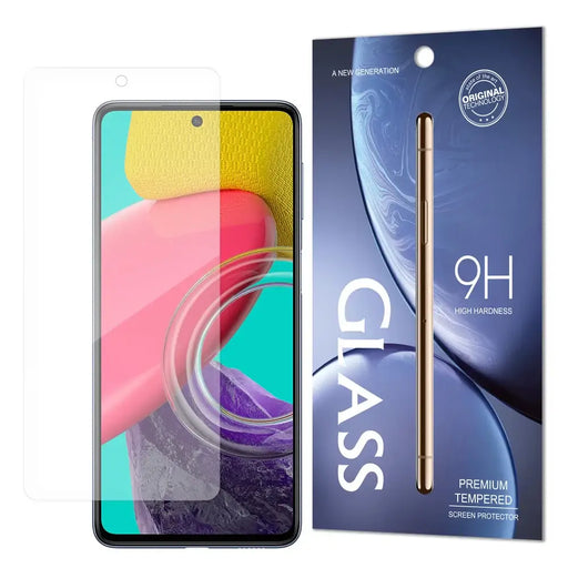 Tempered glass eco not branded Samsung M53 5G - Cell phone tempered glass<<<HurtelXML