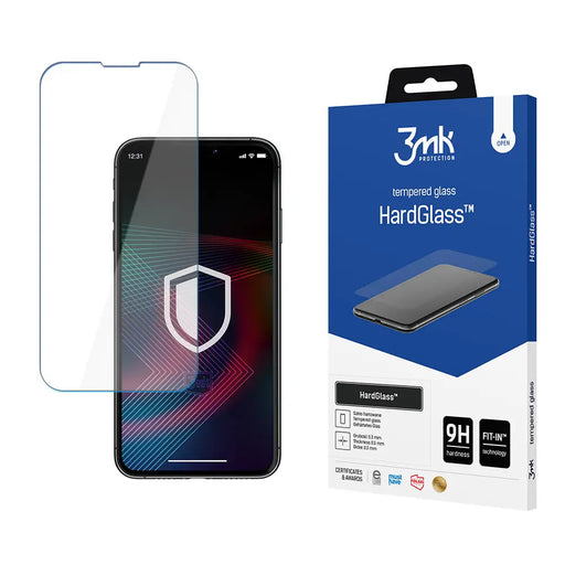 Tempered glass for iPhone 14 Pro 9H from the 3mk HardGlass series - *Kategoria tymczasowa<<<HurtelXML