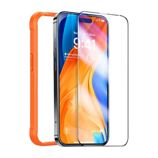 Tempered glass for iPhone 15 Pro Max Torras InstaII Master - For smartphones<<<Tempered glass and screen