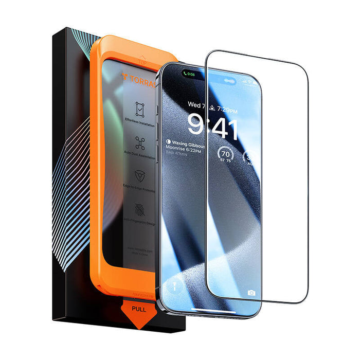 Tempered glass for iPhone 15 Torras InstaII Master - For smartphones<<<Tempered glass and screen protectors<<<GSM