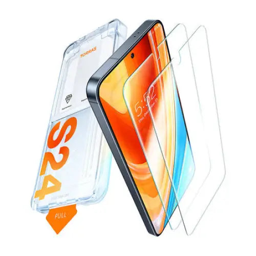 Tempered glass for Samsung S24 Ultra Torras Install Master - For smartphones<<<Tempered glass and screen