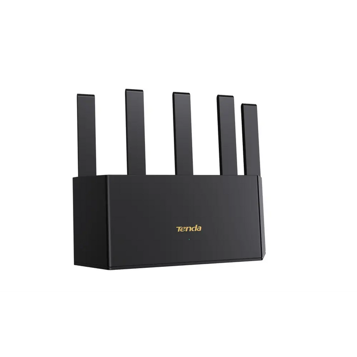 Tenda TX12L Pro wireless router Gigabit Ethernet Dual-band (2.4 GHz / 5 GHz) Black