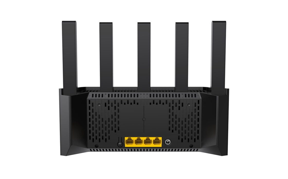 Tenda TX12L Pro wireless router Gigabit Ethernet Dual-band (2.4 GHz / 5 GHz) Black
