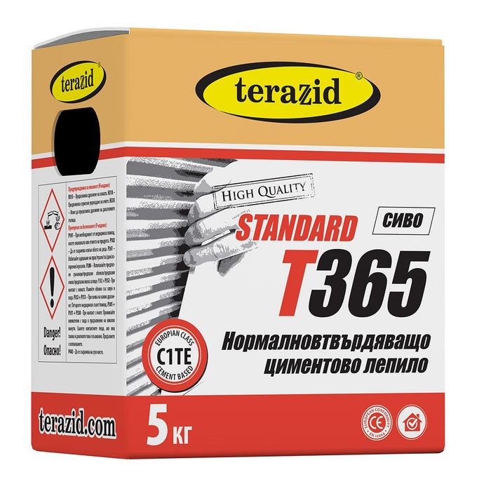 CEMENT ADHESIVE STANDART T365 5KG GREY