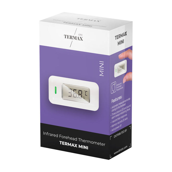 THERMOMETER TERMAX MINI FOREHEAD MEASUREMENT METHOD