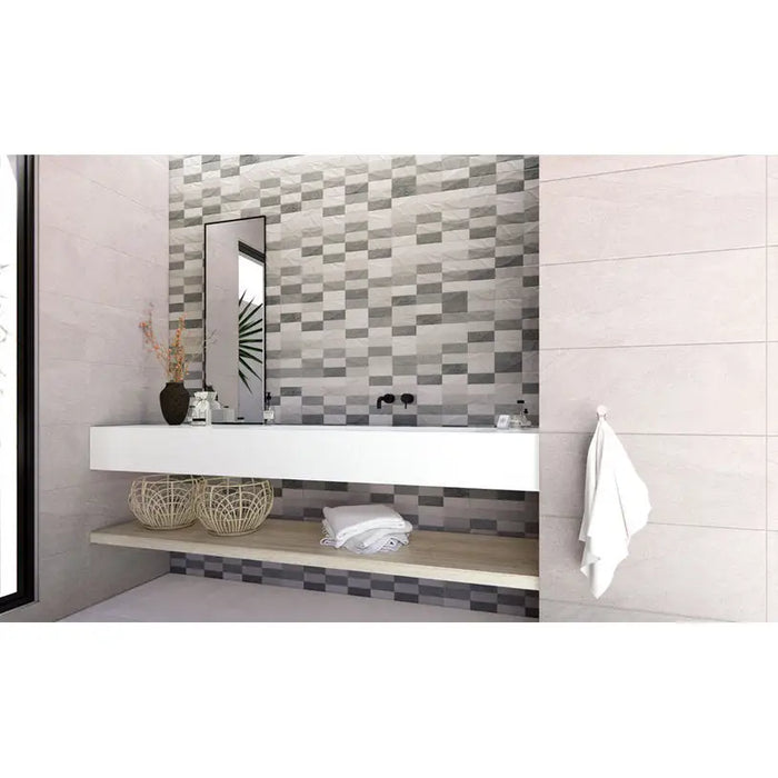 TERRACOTTA PRISSMACER AKANE BLANCO 45X45 CM - Теракот<<<Плочки и лайстни<<<Подови и стенни