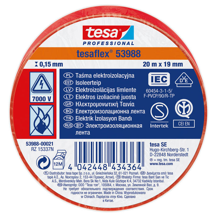INSULATING TAPE 20M/19MM TESA