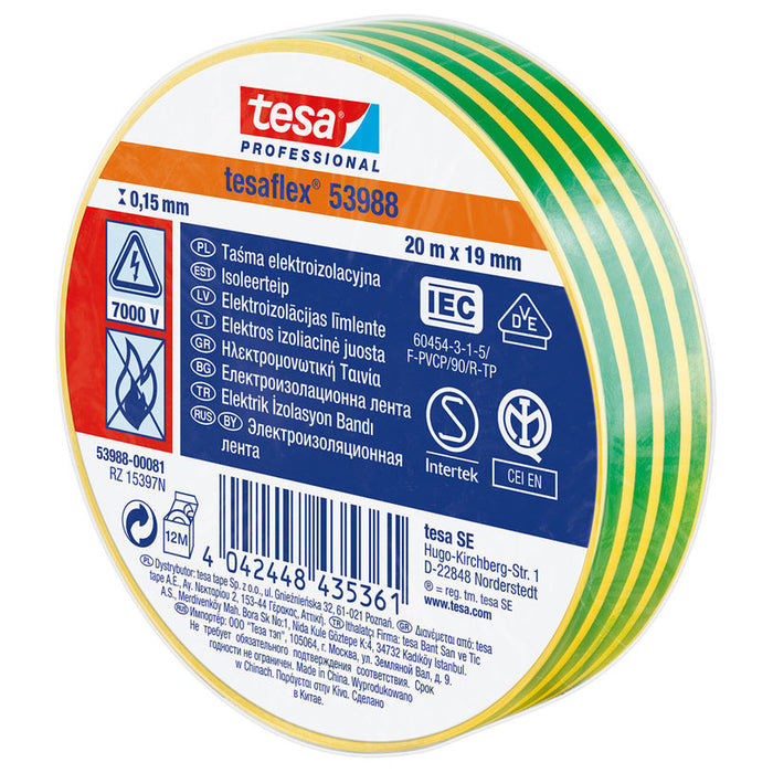 INSULATING TAPE 20M/19MM TESA