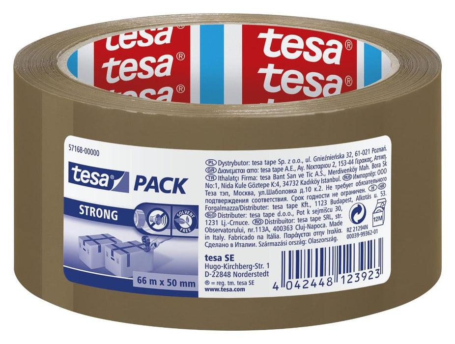 PACKAGING TAPE SILENT BROWN TESA