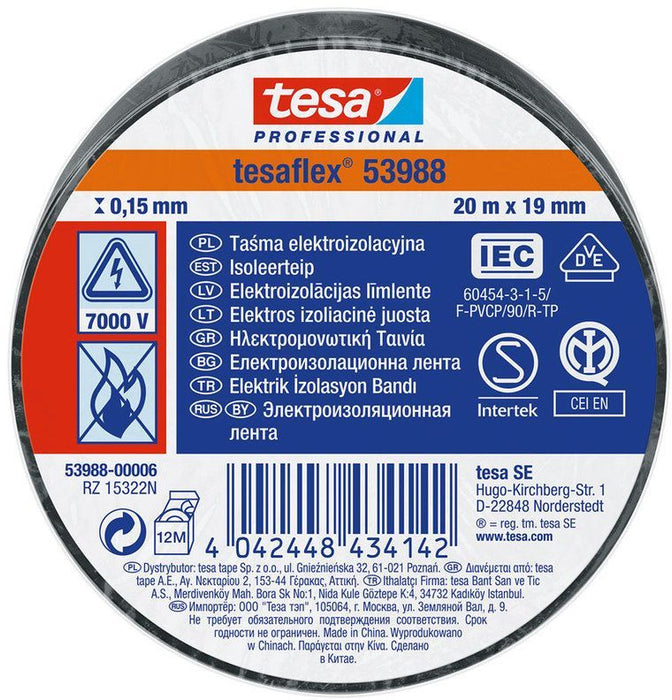 INSULATING TAPE 20M/19MM TESA