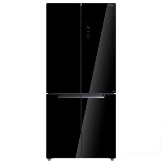 Refrigerator with freezer TESLA Side-by-side RF5100FMBE, 511 l, Total No Frost, 189.8 cm