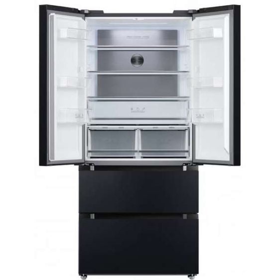 Refrigerator with freezer TESLA Side-by-side RF5200FMA Dark Inox