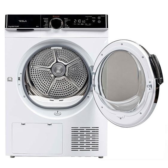 Dryer TESLA WT8H92M, 8 kg, White