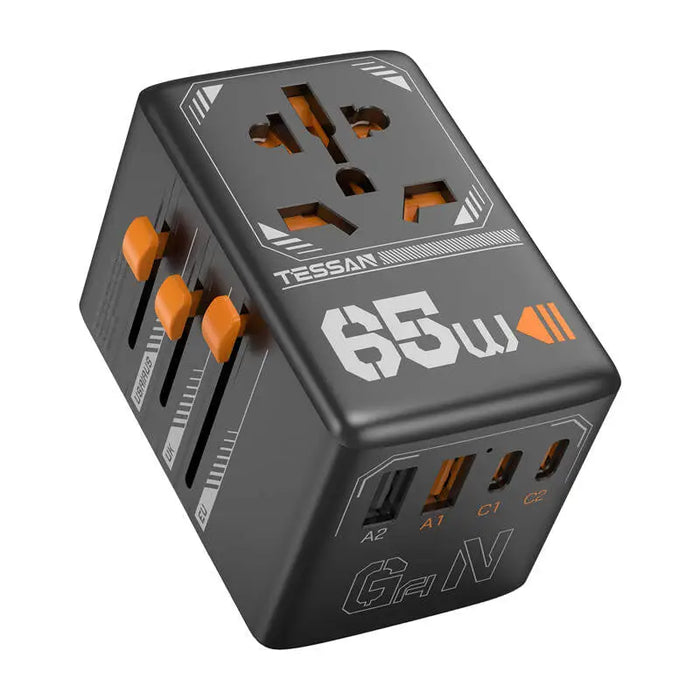 TESSAN TS-WTA03 Travel Adapter - Adapters connectors and converters<<<IT Accessories<<<InnproXML