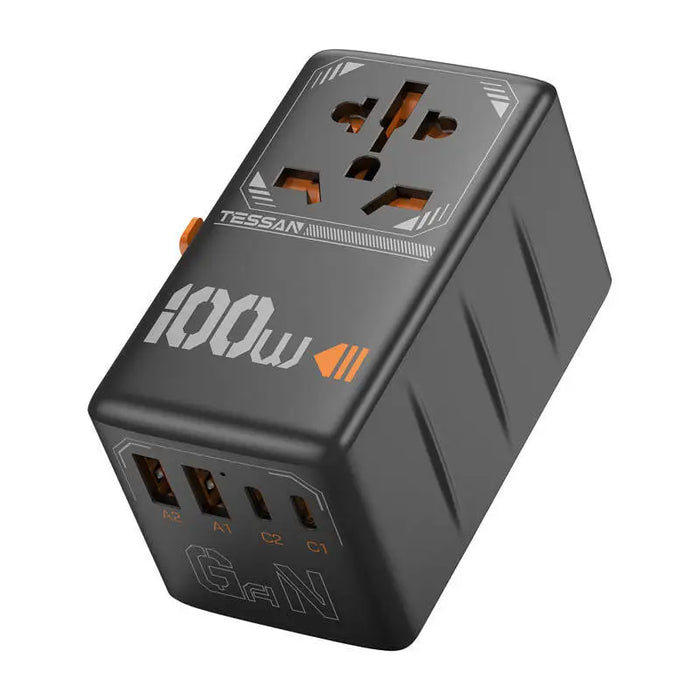 TESSAN TS-WTA04 Travel Adapter - Adapters connectors and converters<<<IT Accessories<<<InnproXML