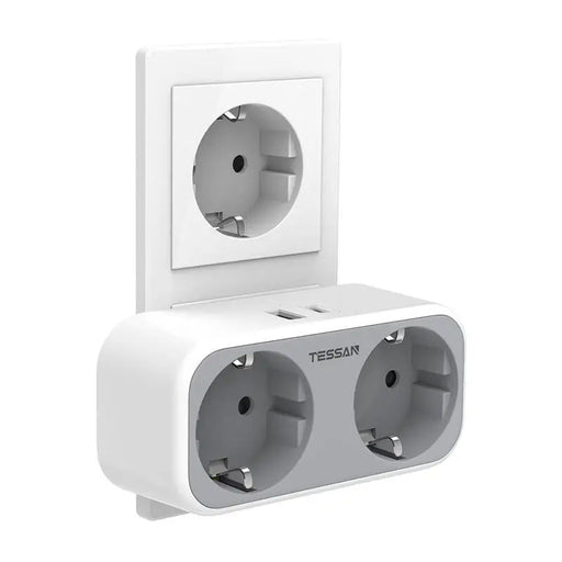 TESSAN wall socket TS-WS02DE00 - Power strips<<<IT Accessories<<<InnproXML