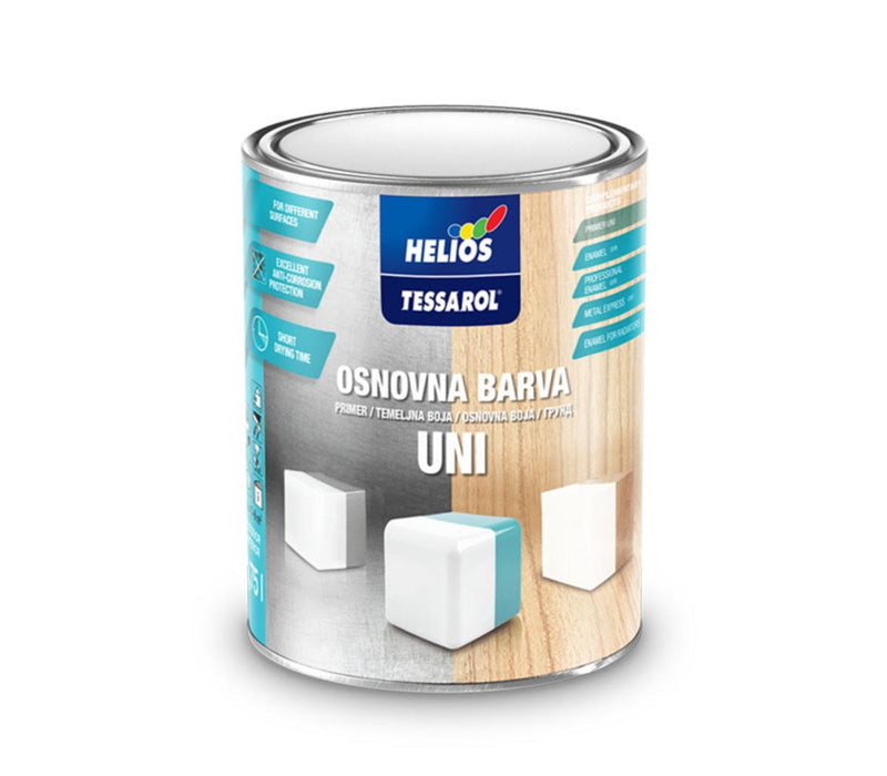 TESSAROL UNI PRIMER FOR COLOR METAL AND PVC 0.75L