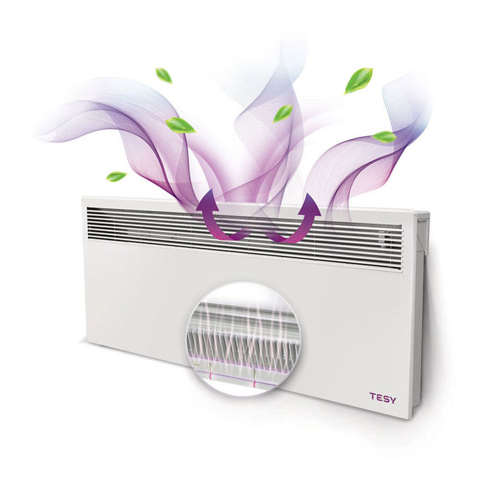 Convector TESY TESY CN 051 200 EI CLOUD AS W HEATED AREA UP TO 24.00 m², WHITE, WI-FI