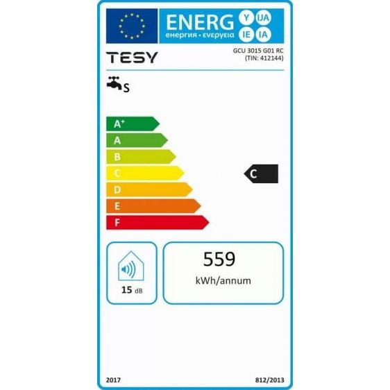 Boiler TESY GCU 3015 G01 RC