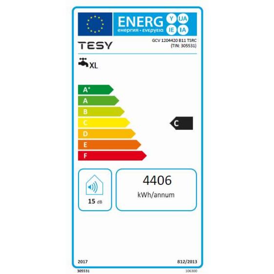 Boiler TESY GCV 120 44 30 B12 TSR