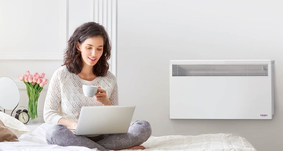 Convector TESY CN 051 150 EI CLOUD W HEATED AREA UP TO 18.00 m², WHITE, WI-FI