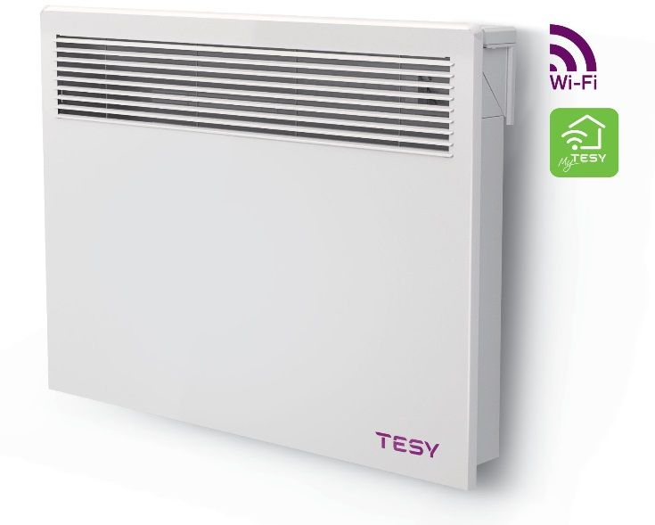 Convector TESY CN 051 150 EI CLOUD W HEATED AREA UP TO 18.00 m², WHITE, WI-FI