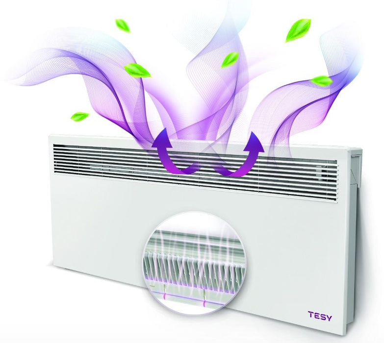 Convector TESY TESY CN 051 200 EI CLOUD AS W HEATED AREA UP TO 24.00 m², WHITE, WI-FI