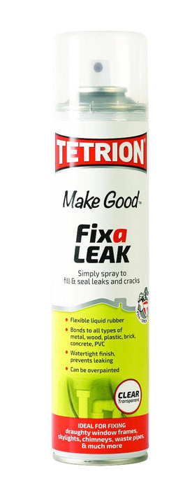 SPRAY ADHESIVE LIQUID RUBBER FLEX LEAK