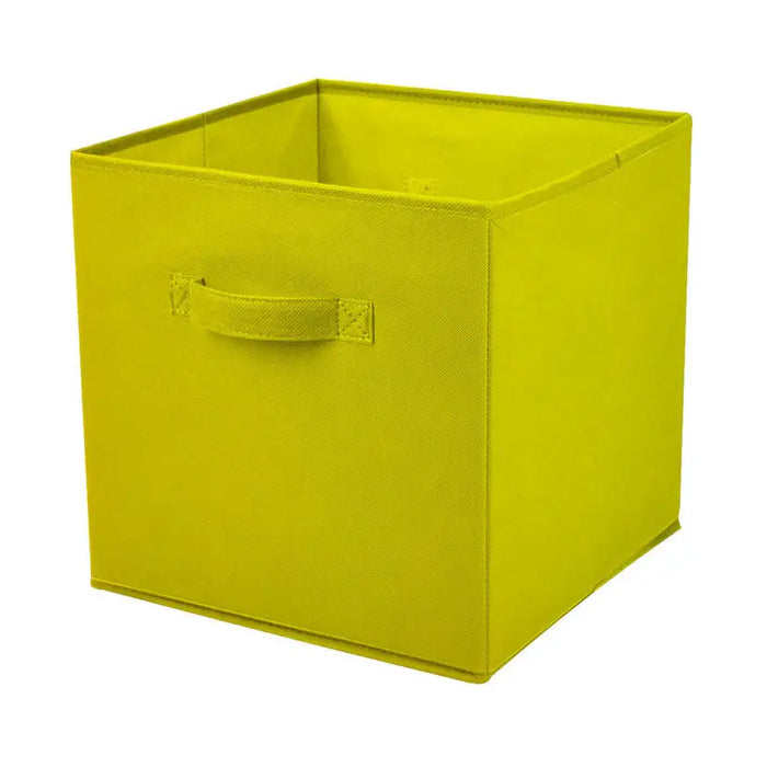 TEXTILE BOX MAXHOME 26X26X28 CM. YELLOW - Кутии<<<Декорации<<<Мебели и интериор<<<Praktiker