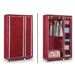 TEXTILE WARDROBE 110/45/175 RED INTRADEDEPO - Шкафове стелажи и гардероби<<<Домашни потреби<<<Кухня<<<Praktiker